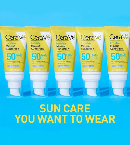Invisible Mineral Sunscreen SPF 50