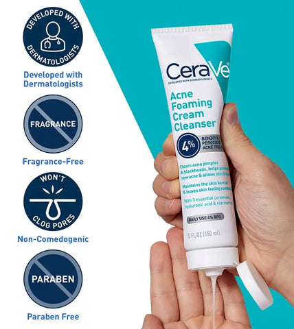 Acne Foaming Cream Cleanser