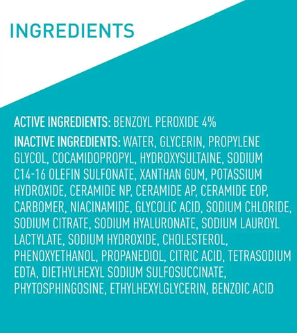Acne Foaming Cream Cleanser