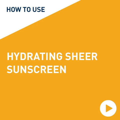 Hydrating Sheer Sunscreen Broad Spectrum SPF 30 for Face & Body