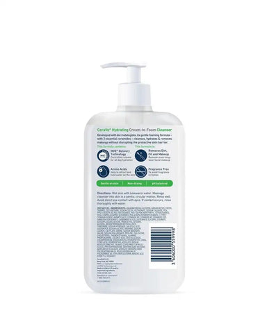 Hydrating Cream-to-Foam Cleanser