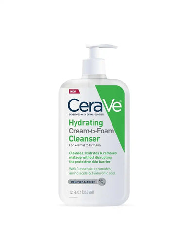 Hydrating Cream-to-Foam Cleanser