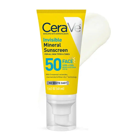Invisible Mineral Sunscreen SPF 50