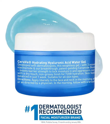 Hydrating Hyaluronic Acid Water Gel Face Moisturizer
